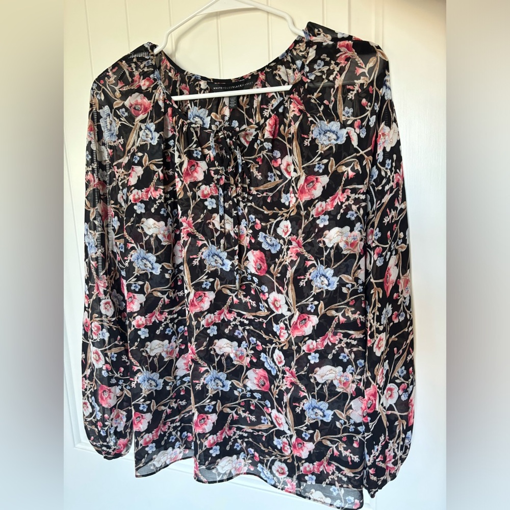 Black House White Market blouse